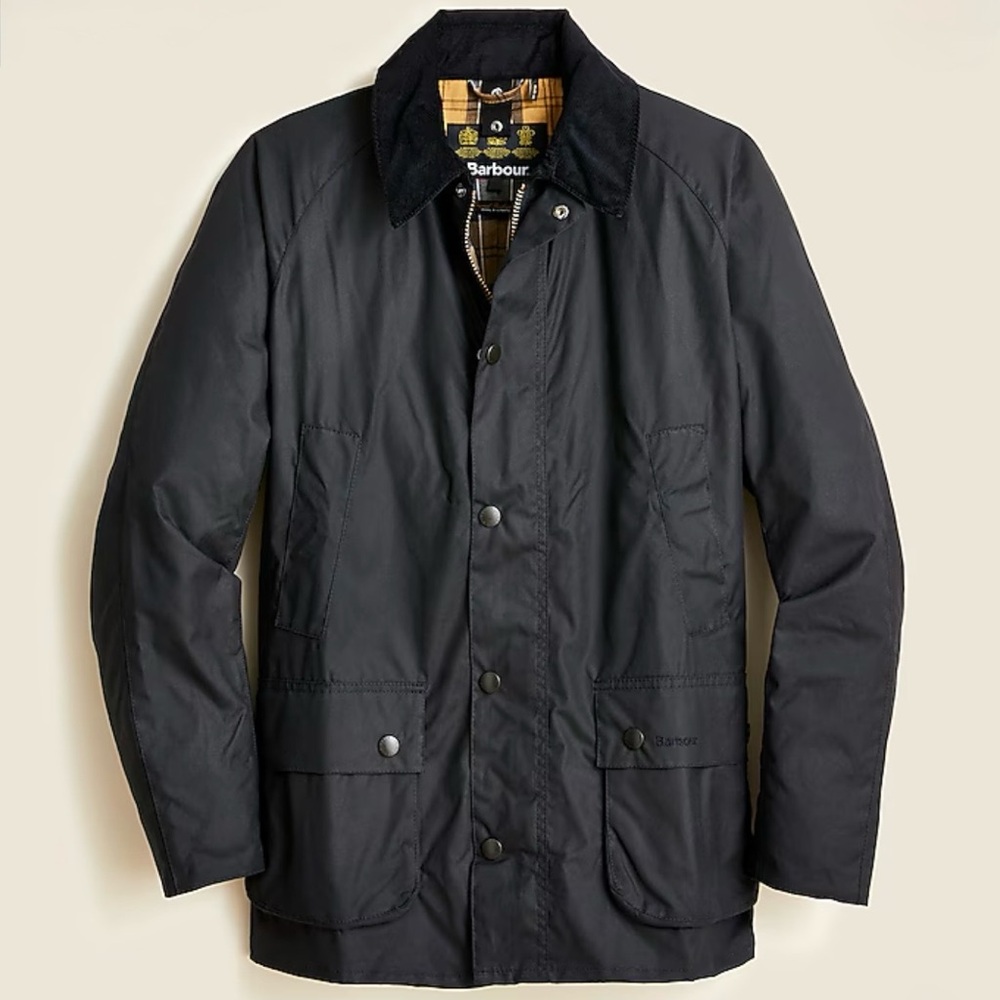 Barbour Men's Dark Navy Sylkoil Ashby Jacket